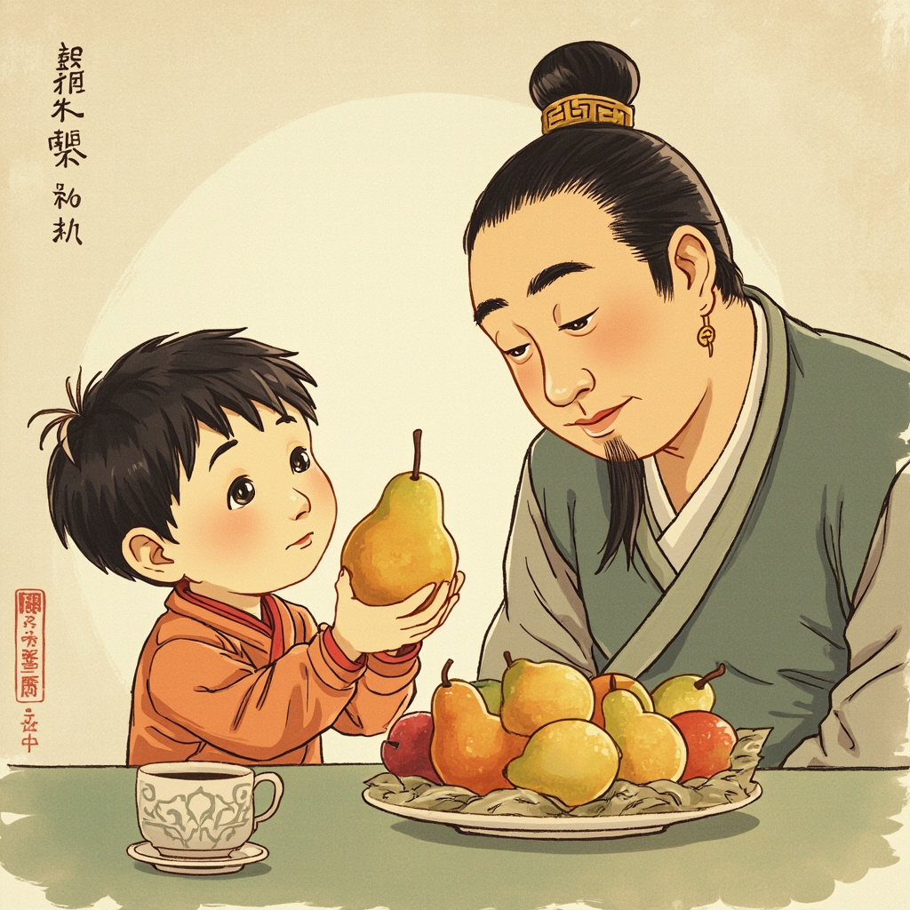 Kong Rong Yields the Pear: The Four-Year-Old Who Understood Sacrifice Before He Could Read