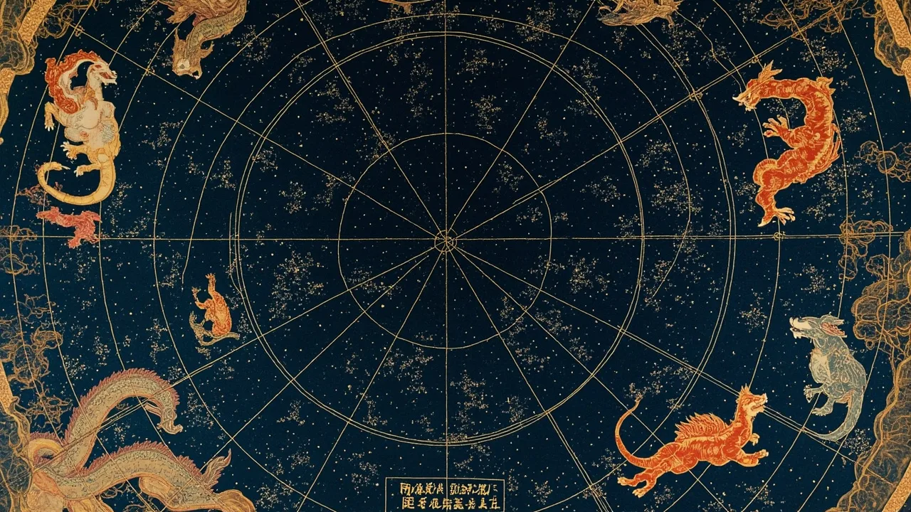 Twenty-Eight Mansions: The 2,500-Year-Old Chinese Star Map That Predates the Zodiac
